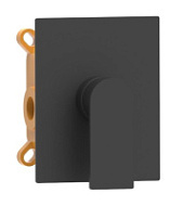 Смеситель AQG Alpha 01ALP350NG для душа, черный матовый