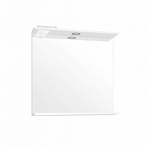 Зеркало Style Line Инга 70x74.6 с подсветкой, белый глянцевый Зеркало Style Line Инга 70x74.6 с подсветкой, белый глянцевый