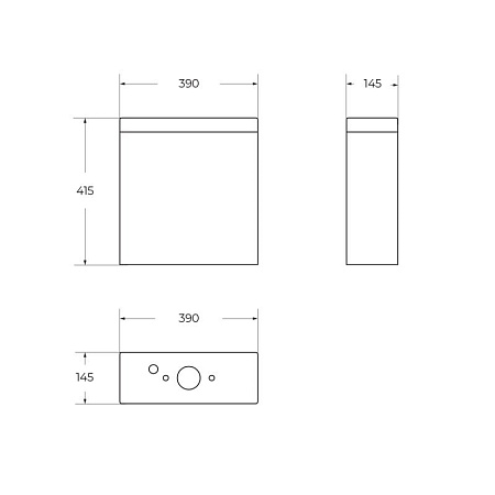 Унитаз-компакт BelBagno Sfera-r BB2141CP-TOR безободковый и смывом Торнадо