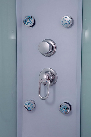 Душевая кабина Timo Eco TE-0780 80x80x218 матовое стекло/белый