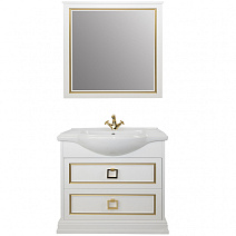 Мебель для ванной Tessoro Foster TS-F9065-C-W-G 65 белый с патиной золото Мебель для ванной Tessoro Foster TS-F9065-C-W-G 65 белый с патиной золото