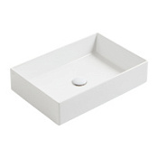 Раковина накладная Simas Agile AG60 bi 60x40 белый матовый