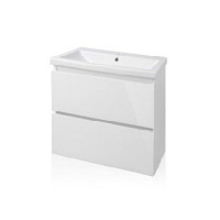 Тумба с раковиной подвесная El Fante Даймонд 60 белый