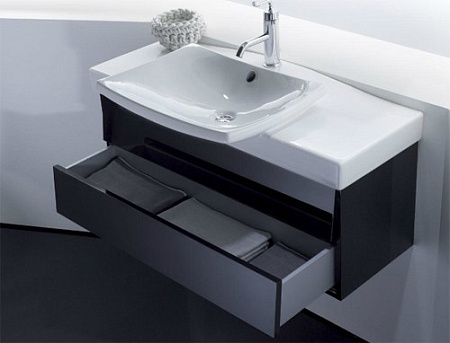 Тумба для комплекта Jacob Delafon Escale EB760-N21 98 см, серый титан 