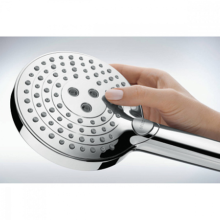 Душевая стойка Hansgrohe Raindance S Showerpipe 240 PowderRain 1jet 27633990 полированное золото