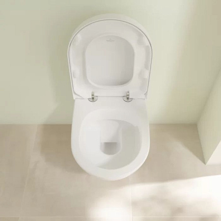 Унитаз подвесной Villeroy & Boch Subway 2.0 Plus 5614A1R1 альпийский белый CeramicPlus
