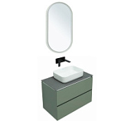 Мебель для ванной Allen Brau Infinity 1.21001.CGM 84.2 олива матовый