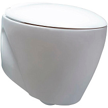 Унитаз подвесной beWash Helenen 69303601 с системой микролифт, белый глянцевый