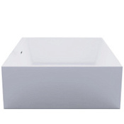 Акриловая ванна Frank F6131 150х150 см, отдельностоящая, белый