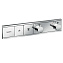 Термостат Hansgrohe RainSelect 15380000 на 2 потребителя, для душа, хром - фото 1