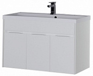 Тумба с раковиной Aquanet Латина 00179637 100 белая