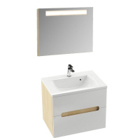 Мебель для ванной Ravak Classic II SD 600 X000000903 подвесная, береза/белая