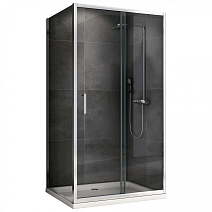 Душевой уголок ABBER Schwarzer Diamant AG301405-S805 прозрачное/хром