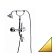 Смеситель Emmevi Laguna 40011OR для ванны с душем, золото