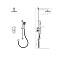 Душевая система встроенная RUSH Thira TR3635-41 хром - фото 2
