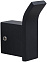 Крючок для полотенец Allen Brau Infinity 6.21001-31 черный матовый