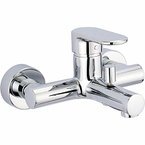 Смеситель Cisal LineaViva LV00013021 для ванны с душем, хром