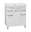 Тумба под раковину Style Line Жасмин 80 2 ящика, белый