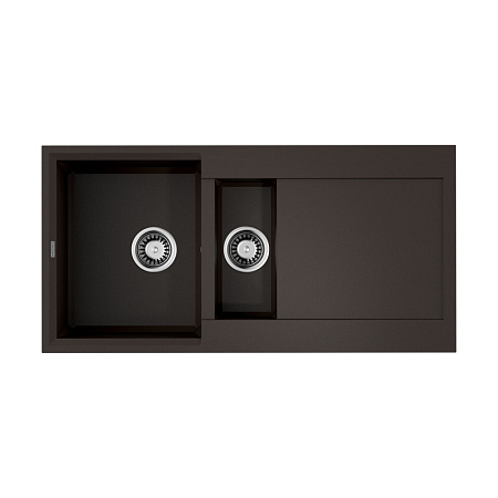 Кухонная мойка Omoikiri Sakaime 100-2-ES 100x50x20 espresso