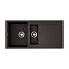 Кухонная мойка Omoikiri Sakaime 100-2-ES 100x50x20 espresso - фото 1