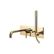 Смеситель Paffoni Light LIG001HG медовое золото