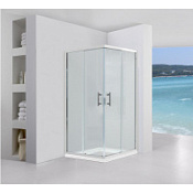 Душевой уголок Black & White Stellar Wind S102 900x900x1950