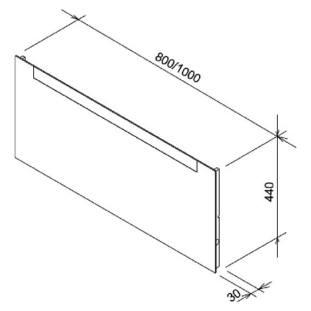 Зеркало Ravak Clear 800 X000000765