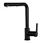 Смеситель Fima Carlo Frattini Kitchen F7029WOTNS для кухонной мойки, черный матовый