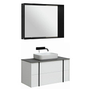 Мебель для ванной Allen Brau Reality 1.32007.WM 100 белый матовый