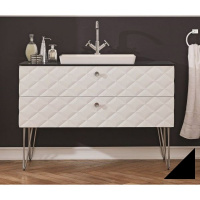 Тумба с раковиной Puris Diamond Line DIA331201(896/896) 120 черный диамант