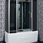 Душевой бокс Timo Standart T-1140 140x88x220 тонированное стекло/хром - фото 1