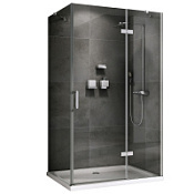 Душевой уголок ABBER Zart AG08100-S71 прозрачное/хром