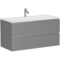 Тумба с раковиной Sancos Folk 100 FL100ES Ergraut soft