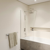 Шторка на ванну RGW Screens SC-051 351105109-11 90x150 прозрачное/хром