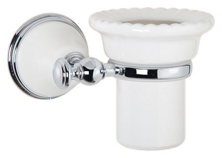 Стакан Tiffany World Harmony TWHA109bi/cr хром/белый