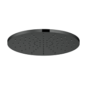 Верхний душ Nobili AD139/63FLP 30 черный глянцевый