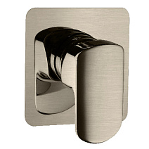 Смеситель Palazzani Mis 56223636 для душа(внешняя часть), шлифованный темный никель