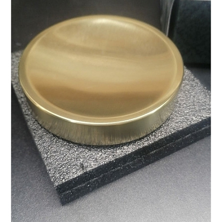 Мыльница Boheme 10963-MG настольная, золото матовое