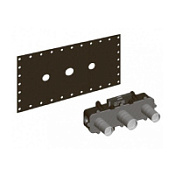 Cкрытая монтажная часть Gessi Eleganza 45089.031 встроенного смесителя для ванны