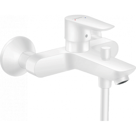 Смеситель Hansgrohe Talis E 71740700 для ванны, белый матовый