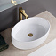 Раковина накладная BelBagno BB1049 35x49x14 белый - фото 5
