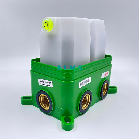 Душевой комплект ALMAes Weber TVZ-0808 черный