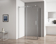 Душевой уголок Cezares Stylus Soft STYLUS-SOFT-AH-1-110/90-C-Cr 110x90x195 прозрачное/хром