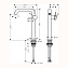 Смеситель Hansgrohe Tecturis S 73370000 для раковины, хром - фото 3
