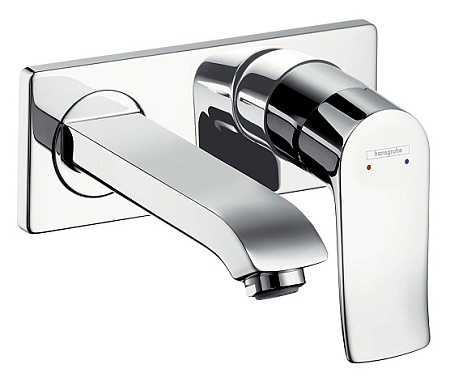 Смеситель Hansgrohe Metris 31085000 для раковины, хром