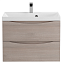 Тумба под раковину BelBagno Marino MARINO-600-2C-SO-RG-P 60 rovere grigio - фото 1