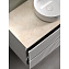 Мебель для ванной со столешницей Sancos Snob R 100 SNR100W+TT100A2X Bianco/Kreman - фото 6