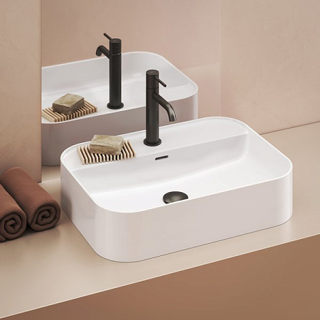 Раковина Ravak Ceramic R SLIM Shell 550 XJX01155005 белый