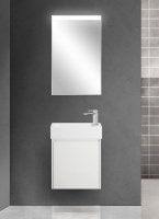 Мебель для ванной BelBagno Kraft Mini KRAFT MINI-500/260-1A-SO-BO-L 45 bianco opaco
