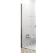 Душевая дверь Ravak Chrome CRV1-90 1QV70101Z1 Transparent, белый